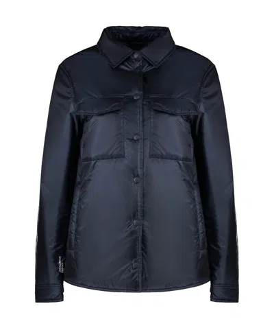 Woolrich Women's Nylon Overshirt In Blue