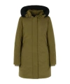 Woolrich Padded Parka In Green