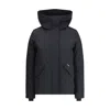 Woolrich Military Inspired Hooded Jacket In Black