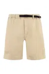 Woolrich Shorts In Jeans In Beige