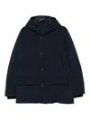 Woolrich Arctic Stretch Down Parka In Blue