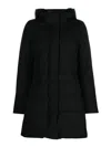 Woolrich Parka - Negro In Negro