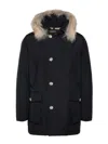 Woolrich Arctic Detachable Fur Parka Clothing In Negro