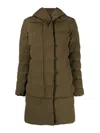 Woolrich Prescott Puffer Parka In Verde