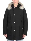 Woolrich Men's Arctic Down Jacket In Black