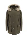 Woolrich Parka Arctic Jacket In Green
