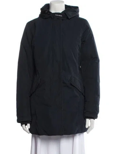 Pre-owned Woolrich Parka In Black
