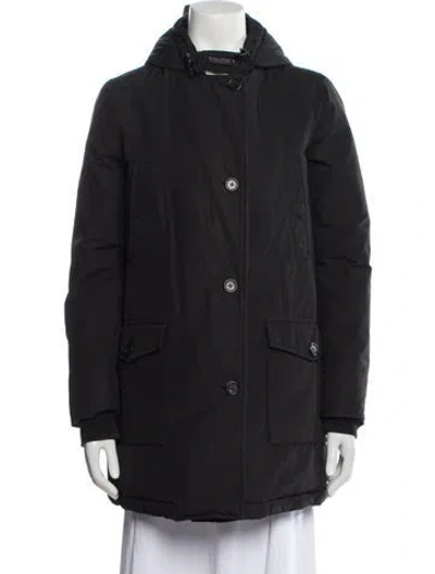Pre-owned Woolrich Parka In Black