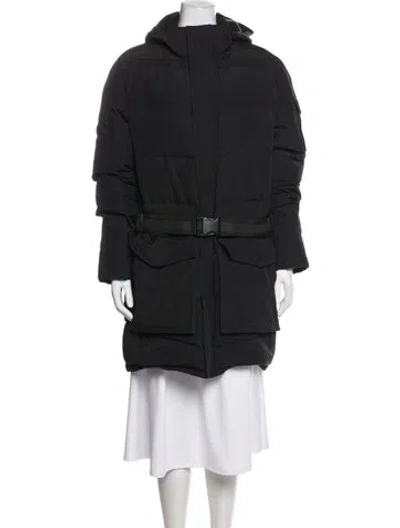 Pre-owned Woolrich Parka In Black