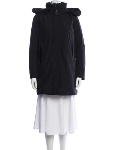Pre-owned Woolrich Parka In Black