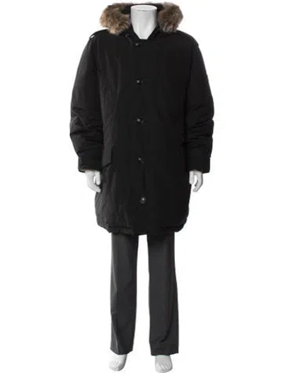 Pre-owned Woolrich Parka In Black
