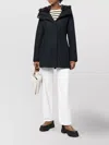 Woolrich Parka Boulder Ramar Cloth Capuche Fausse Fourrure Amovible