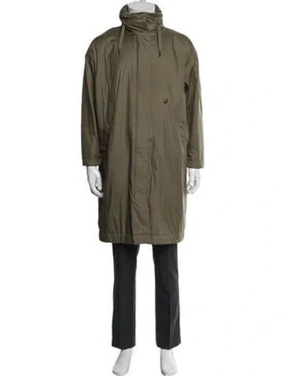 Pre-owned Woolrich Parka In Green