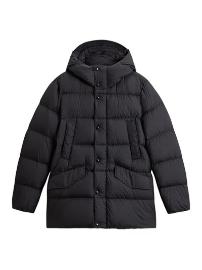 Woolrich Parka - Negro In Black