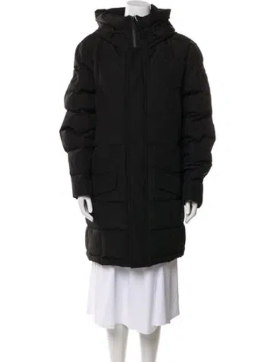 Pre-owned Woolrich Parka W/ Tags In Black