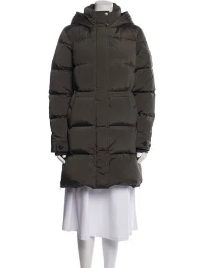 Pre-owned Woolrich Parka W/ Tags In Gray