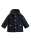 Woolrich Parka With Hood  In Blue