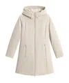 Woolrich Firth Parka Coat In White