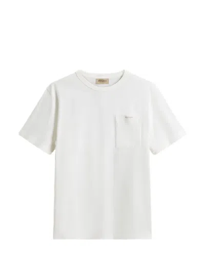Woolrich Patch-pocket T-shirt In White