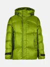 Woolrich 'pertex' Green Polyamide Down Jacket In Green