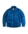Woolrich Pertex Padded Shirt Jacket In Blue