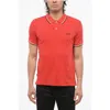 Woolrich Piquet Cotton Monterey Polo In Multi