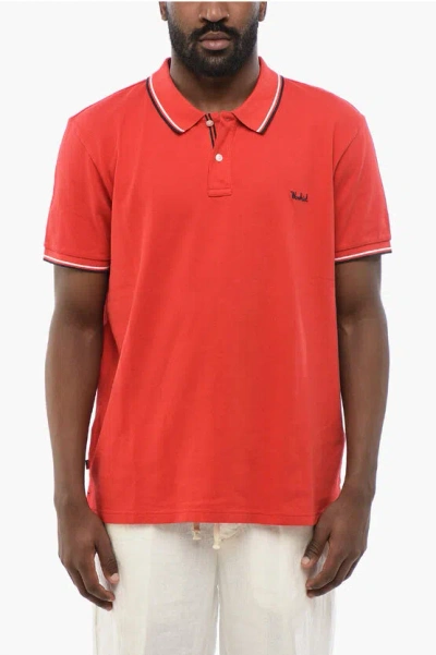 Woolrich Piquet Cotton Monterey Polo