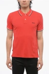 Woolrich Piquet Cotton Monterey Polo In Multi