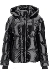 Woolrich Shiny Nylon Down Jacket With Detachable Hood