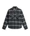 Woolrich Wool Blend Shirt With Check Pattern In Multi