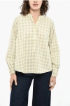 Woolrich Plaid Check Cotton Blouse In Multi