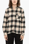 Woolrich Plaid Check Shirt With Breast Pocket In Multi