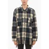 Woolrich Plaid Motif Explorer Overshirt With Double Breast Pocket And