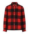 Woolrich Check-pattern Wool-blend Shirt Jacket In Multi