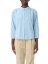 WOOLRICH PLEATED BUTTONED SHIRT