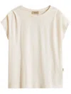 Woolrich Pleated T-shirt In White