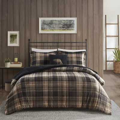 Woolrich Plush To Sherpa Down Alternative Comforter Set In Multi