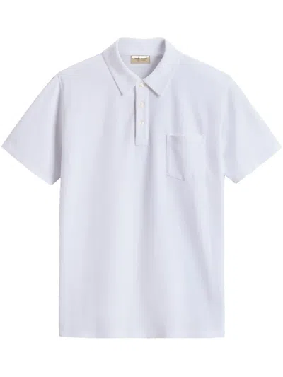Woolrich Pocket-detail Polo Shirt In White