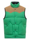 Woolrich Pocket Gilet In Green