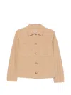 Woolrich Pocket Jacket In Brown