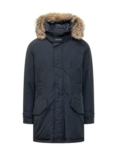 Woolrich Polar High Parka In Blue