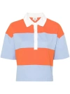 Woolrich Rugby Striped Polo Shirt In Multicolor