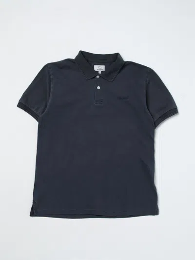 Woolrich Polo Shirt  Kids Color Blue 1