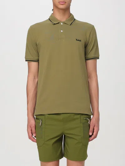 Woolrich Polo Shirt  Men Color Green In Green