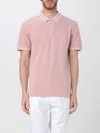 Woolrich "mackinack" Polo Shirt In Pink