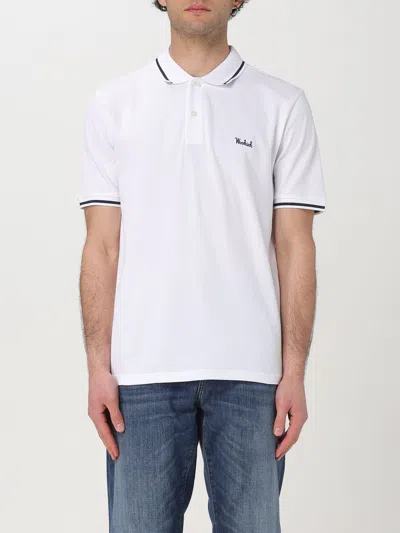 WOOLRICH POLO SHIRT WOOLRICH MEN COLOR WHITE,G61262001