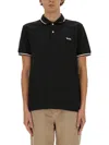 Woolrich Monterey Cotton Polo Shirt In Black