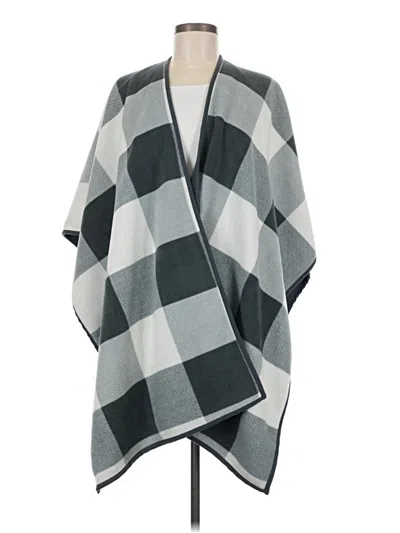 Pre-owned Woolrich Poncho In Gray