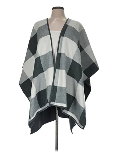 Pre-owned Woolrich Poncho In Gray