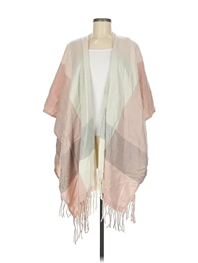 Pre-owned Woolrich Poncho In Pink